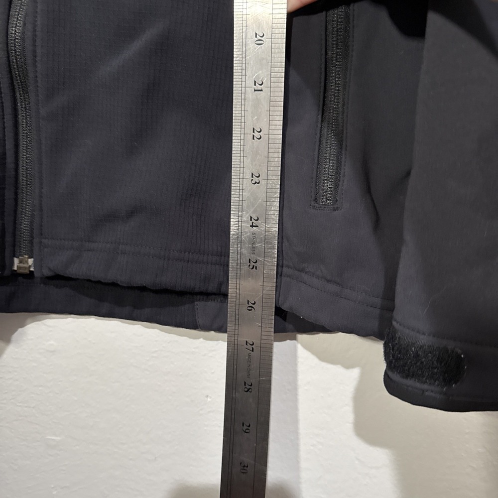 Marmot Mens Gore Windstopper Softshell Jacket Black & Gray Full Zip Medium M - Picture 6 of 9